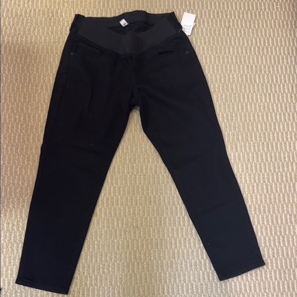 NWT Maternity Black Jeans